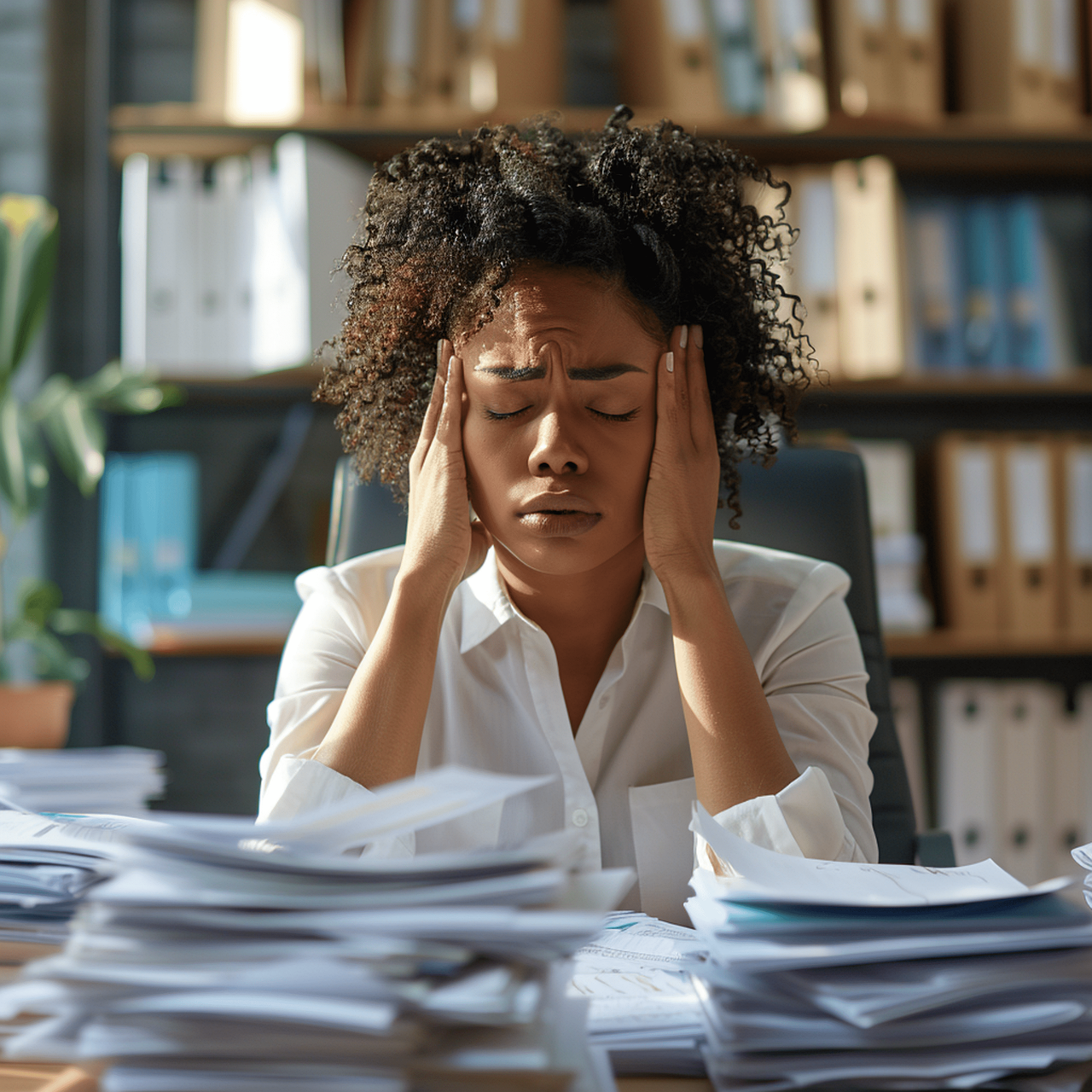 nonprofit executive director overwhelmed